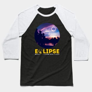 TOTAL ECLIPSE TIME WITH FAMILY Baseball T-Shirt